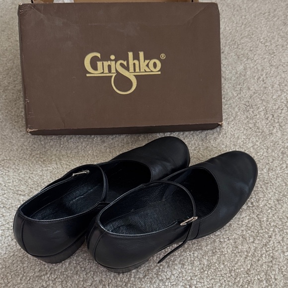 Grishko Women's Black Leather Mary Jane - Picture 1 of 14